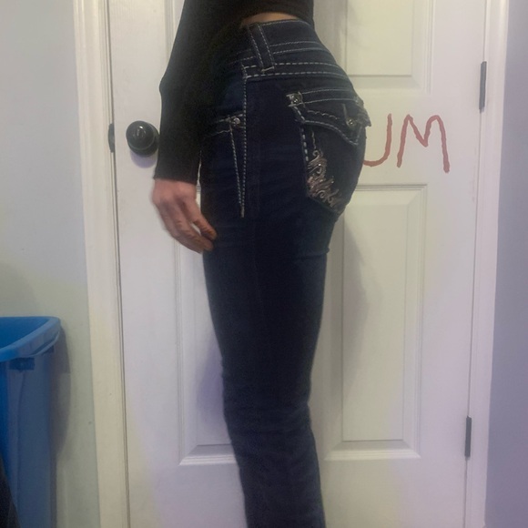 Miss Me Jeans - Signature Rise Boot Cut - Size 27 - Picture 3 of 6